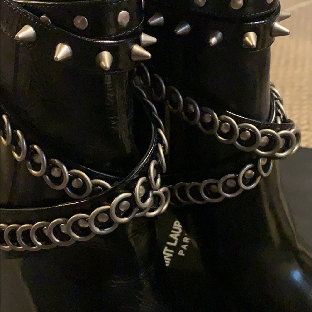 SOLD | BRAND NEW | Saint Laurent Buckle Ankle - Picture 6 of 6
